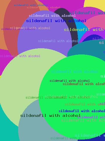 sildenafil with alcohol